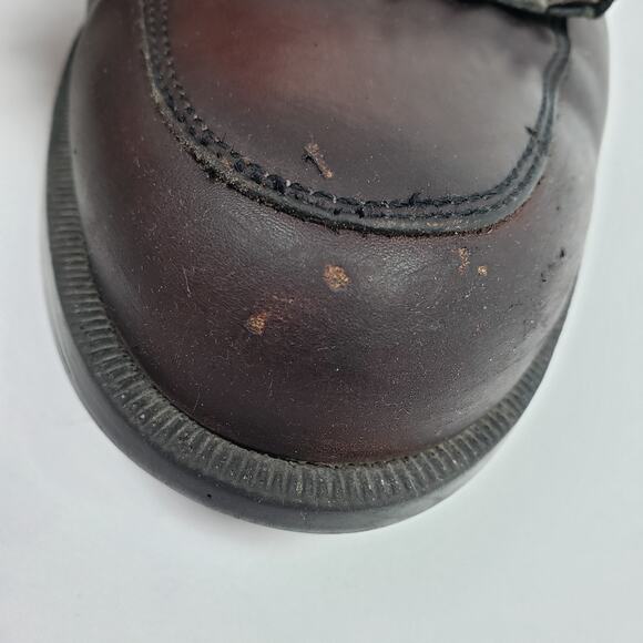 Florsheim Comfortech Mens Size 10 Red Brown Slip On Dress Tassel Loafer Shoes main image 13